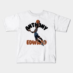 Anthony Edward Vector image Kids T-Shirt